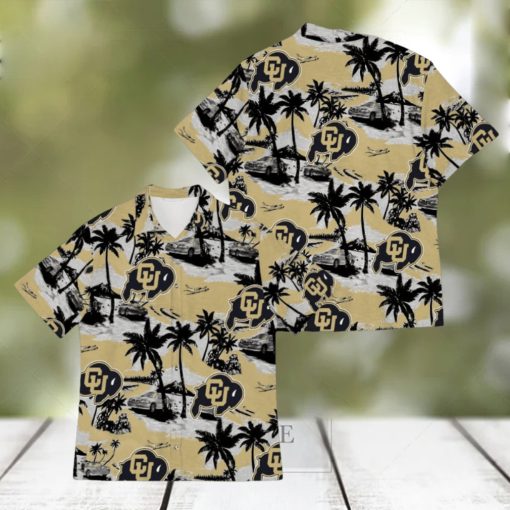 Colorado Buffaloes Sports American Tropical Patterns Club Trending Summer 3D Hawaiian Shirt For Fans Men And Women Gift