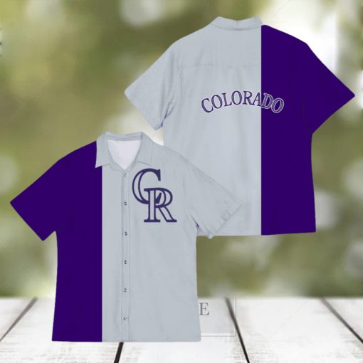 Colorado Rockies Classic3D Hawaiian Shirt For Fans Men And Women Gift