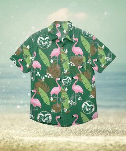 Colorado State Rams Floral Hawaiian Shirt