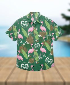 Colorado State Rams Floral Hawaiian Shirt