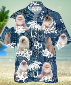 Colorpoint Hawaiian Shirt Cat Aloha Shirt For Men Women Beach