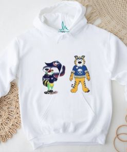 Columbus Blue Jackets Vs Buffalo Sabres Nhl Mascot T Shirt