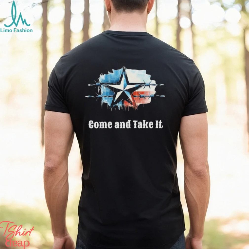 Come and Take It Razor Wire Star 2024 Shirt Come and Take It Razor Wire Star 2024 Shirt