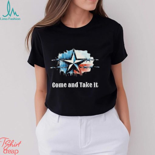 Come and Take It Razor Wire Star 2024 Shirt