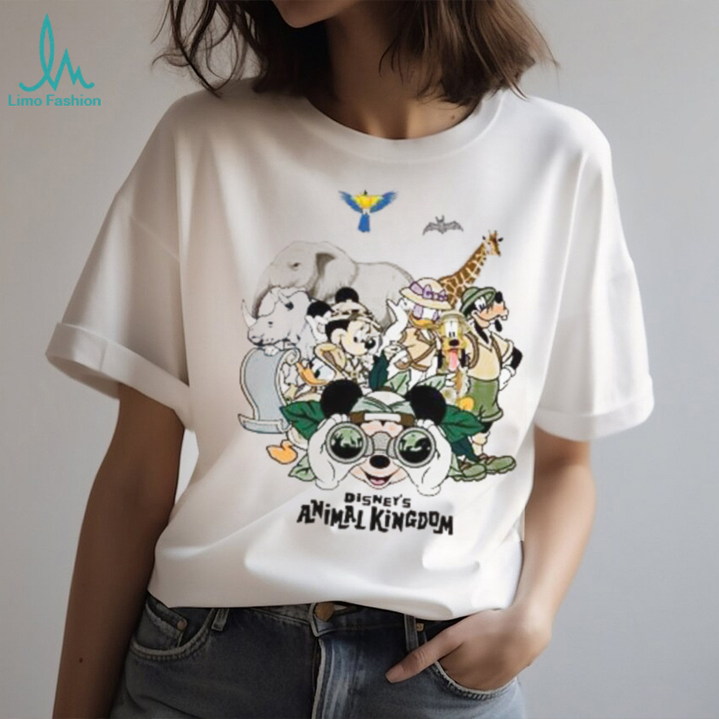 Comfort Colors® Mickey And Friends Safari Shirt Two Sided Disney Animal Kingdom Comfort Colors® Mickey And Friends Safari Shirt Two Sided Disney Animal Kingdom