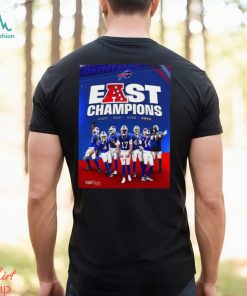 Congrats Buffalo Bills Are The 2024 AFC East Champions NFL Playoffs Season 2024 4 Times Shirt