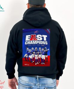 Congrats Buffalo Bills Are The 2024 AFC East Champions NFL Playoffs Season 2024 4 Times Shirt