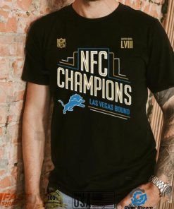 Congrats Detroit Lions Are 2023 NFC Champions And Advance to Super Bowl LVIII Las Vegas Bound Unisex T Shirt