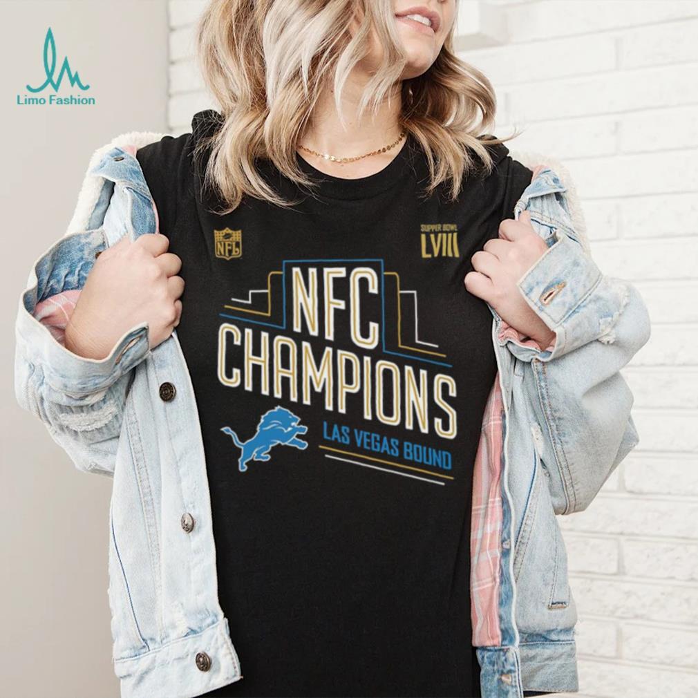 Congrats Detroit Lions Are 2023 NFC Champions And Advance to Super Bowl LVIII Las Vegas Bound Unisex T Shirt Congrats Detroit Lions Are 2023 NFC Champions And Advance to Super Bowl LVIII Las Vegas Bound Unisex T Shirt