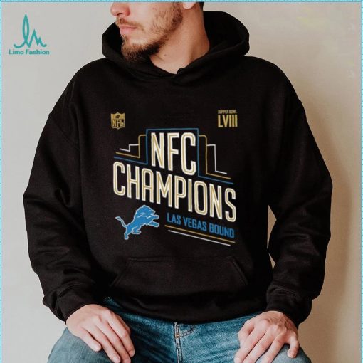 Congrats Detroit Lions Are 2023 NFC Champions And Advance to Super Bowl LVIII Las Vegas Bound Unisex T Shirt
