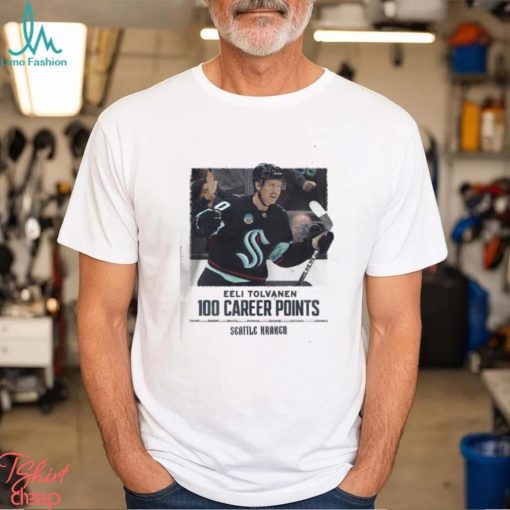 Congrats Eeli Tolvanen From Seattle Kraken Earns 100th Career NHL Point Essentials T Shirt