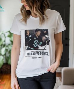 Congrats Eeli Tolvanen From Seattle Kraken Earns 100th Career NHL Point Essentials T Shirt