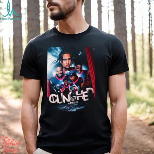 Congrats Houston Texans Clinched Going To The NFL Playoffs Shirt