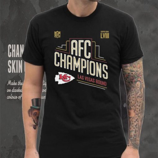 Congrats Kansas City Chiefs Back to Back AFC Champions And Advance to Super Bowl LVIII Las Vegas Bound Unisex T Shirt