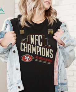Congrats San Francisco 49ers Are 2023 NFC Champions And Advance to Super Bowl LVIII Las Vegas Bound Unisex T Shirt