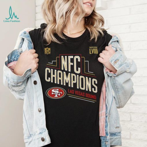 Congrats San Francisco 49ers Are 2023 NFC Champions And Advance to Super Bowl LVIII Las Vegas Bound Unisex T Shirt