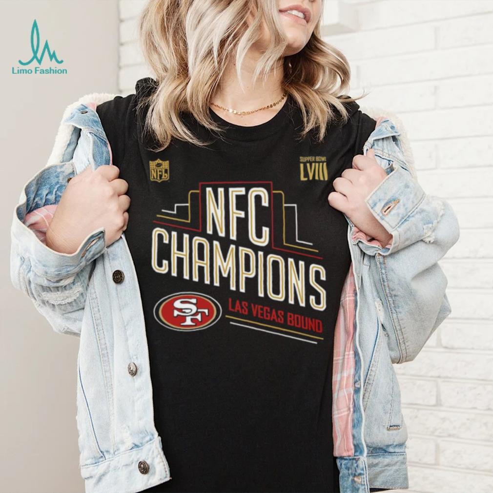 Congrats San Francisco 49ers Are 2023 NFC Champions And Advance to Super Bowl LVIII Las Vegas Bound Unisex T Shirt Congrats San Francisco 49ers Are 2023 NFC Champions And Advance to Super Bowl LVIII Las Vegas Bound Unisex T Shirt