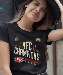 Congrats San Francisco 49ers Are 2023 NFC Champions And Advance to Super Bowl LVIII Las Vegas Bound Unisex T Shirt