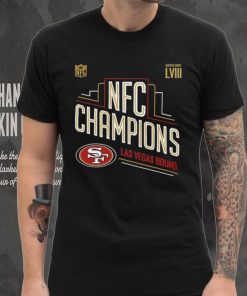 Congrats San Francisco 49ers Are 2023 NFC Champions And Advance to Super Bowl LVIII Las Vegas Bound Unisex T Shirt