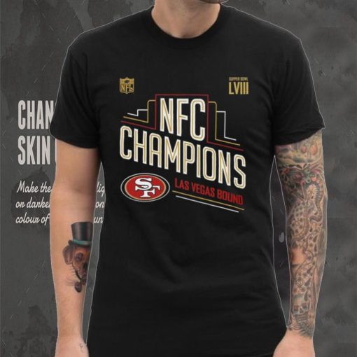 Congrats San Francisco 49ers Are 2023 NFC Champions And Advance to Super Bowl LVIII Las Vegas Bound Unisex T Shirt