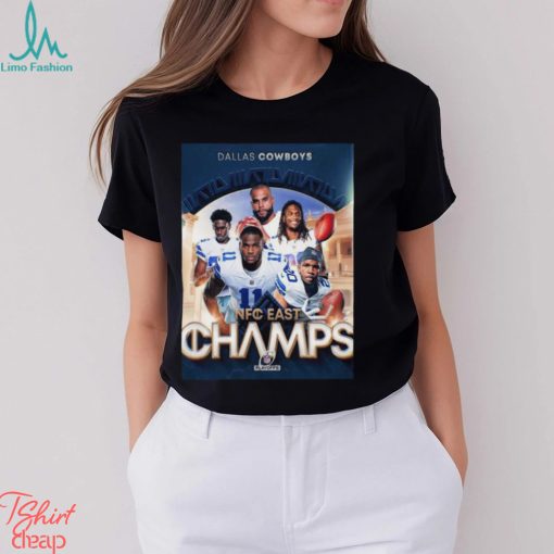 Congrats To Dallas Cowboys Are NFC East Champions NFL Playoffs Season 2023 Home Decor Poster Shirt