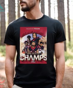 Congrats To Houston Texans Are The AFC South Champions NFL Playoffs Seasons 2024 Shirt