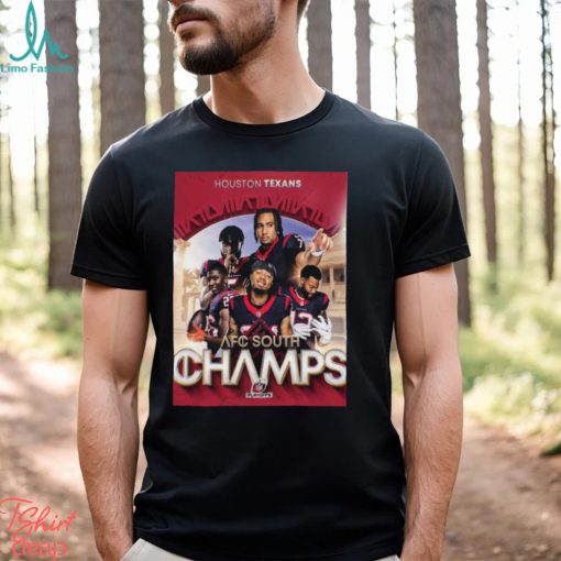 Congrats To Houston Texans Are The AFC South Champions NFL Playoffs Seasons 2024 Shirt