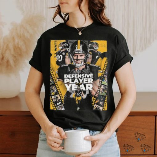 Congrats To Pittsburgh Steelers Player TJ Watt Is The NFL Defensive Player Of The Year Unisex T Shirt