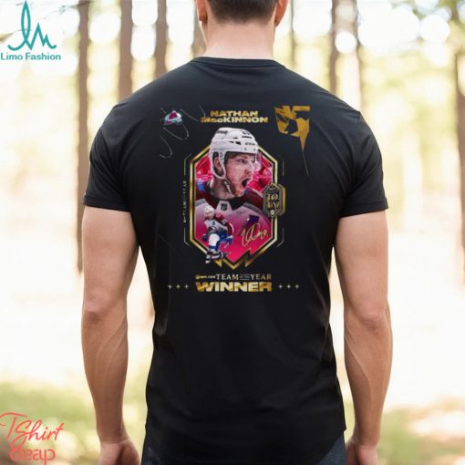 Congratulations Colorado Avalanche Nathan MacKinnon Is Officially On The EA Sports NHL 24 Team Of The Year Shirt