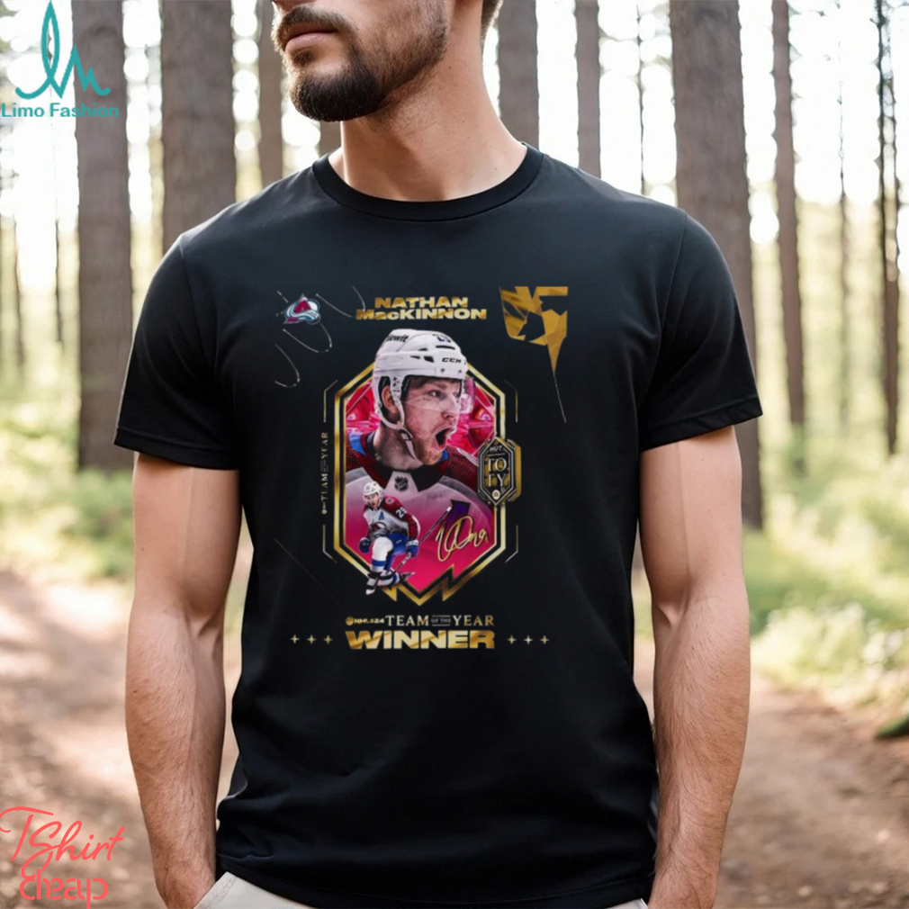 Congratulations Colorado Avalanche Nathan MacKinnon Is Officially On The EA Sports NHL 24 Team Of The Year Shirt Congratulations Colorado Avalanche Nathan MacKinnon Is Officially On The EA Sports NHL 24 Team Of The Year Shirt