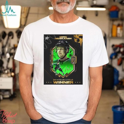 Congratulations Dallas Stars Miro Heiskane Is Officially On The EA Sports NHL 24 Team Of The Year T Shirt