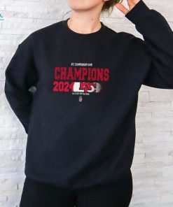 Congratulations Kansas City Chiefs Is Champions Of AFC Championship Game Season 2023 2024 At Jan 28 MT Bank Stadium Logo Fan Gifts Merchandise T Shirt
