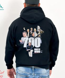 Congratulations To Gonzaga Basketball Head Coach Mark Few Reach 700 Career Wins In College Basketball Unisex T Shirt