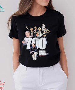 Congratulations To Gonzaga Basketball Head Coach Mark Few Reach 700 Career Wins In College Basketball Unisex T Shirt