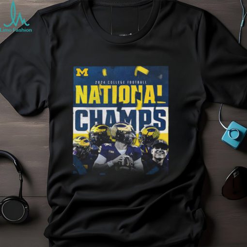Congratulations To The 2024 College Football National Champions Are Michigan Wolverines Fooball Classic T Shirt