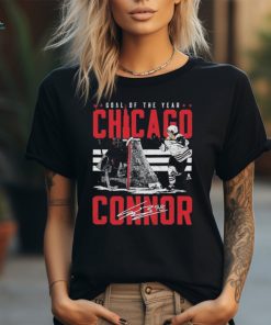 Connor Bedard Chicago Goal Of The Year signature shirt
