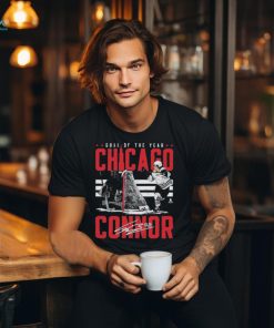 Connor Bedard Chicago Goal Of The Year signature shirt