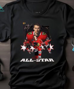 Connor Bedard Signature Chicago Blackhawks NHL All Star Game 2024 T Shirt Gifts