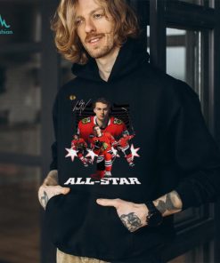 Connor Bedard Signature Chicago Blackhawks NHL All Star Game 2024 T Shirt Gifts