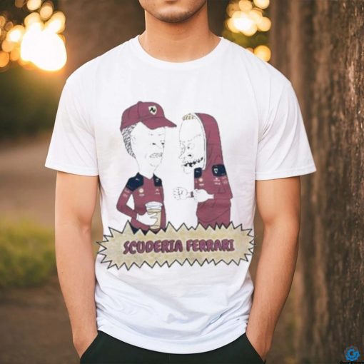 Conspiracy Are For People Who Can’t Build Engines Beavis & Butthead Scuderia Ferrari shirt