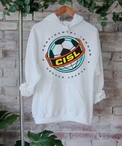 Continental Indoor Soccer League CISL Logo t shirt