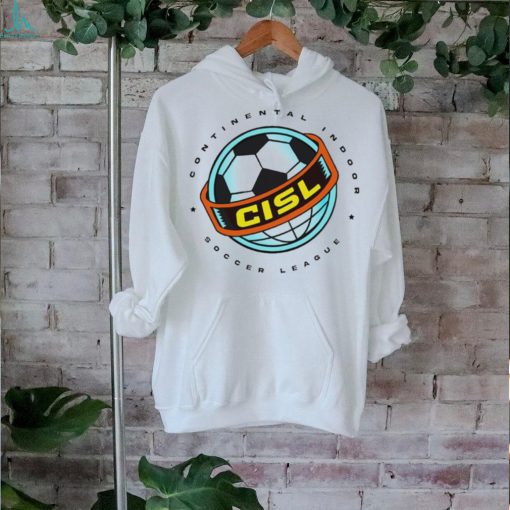 Continental Indoor Soccer League CISL Logo t shirt