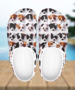 Cool Cute Puppies Power Maltese Puppy Crocs Groovy Style