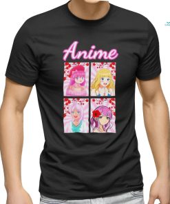 Cool Pink Anime Girl Tees T shirt