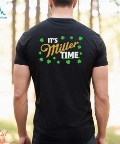Coors mad engine it’s miller time st. paddy’s day graphic 2024 shirt