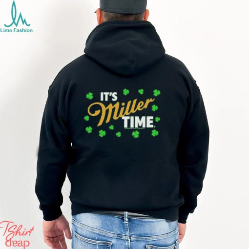 Coors mad engine it’s miller time st. paddy’s day graphic 2024 shirt