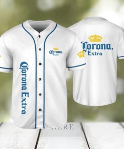 Corona Baseball Jersey for Beer and Vodka Lovers