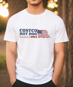 Costco Hot Dog 2024 America Flag Shirt, hoodie, sweater, long sleeve and tank top Costco Hot Dog 2024 America Flag Shirt