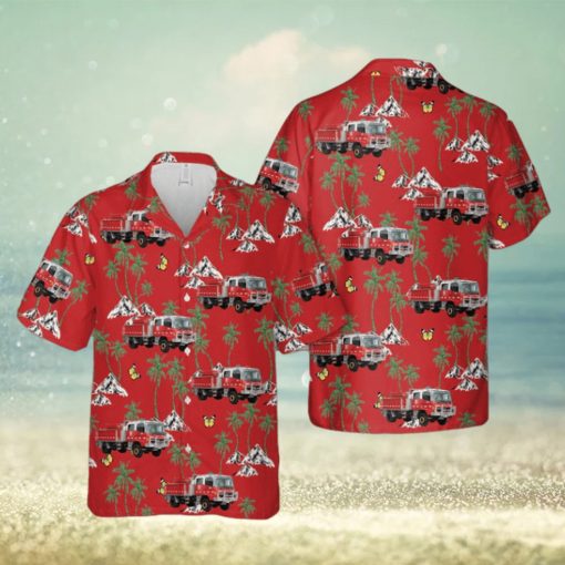 Country Fire Authority (CFA) Tanker Hawaiian Shirt