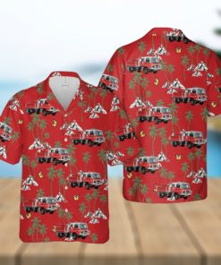 Country Fire Authority (CFA) Tanker Hawaiian Shirt